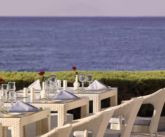 Aldemar Knossos Royal Resort Hersonissos Crete Dine Beach Bar Restaurant