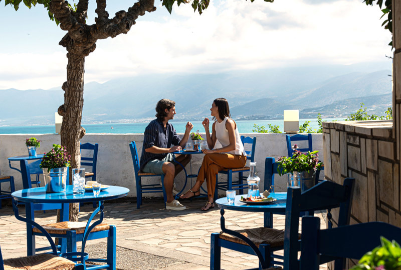 Aldemar Knossos Royal Resort Hersonissos Crete Dine Kafeneio